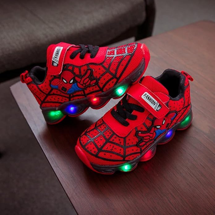 Spider Man Light Up Sneakers for Kids