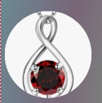 July Birthstone Necklace