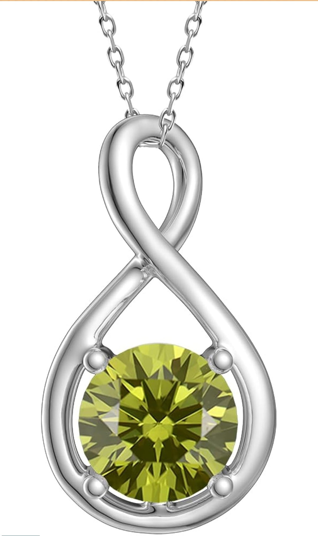 Birthday Stone Necklace